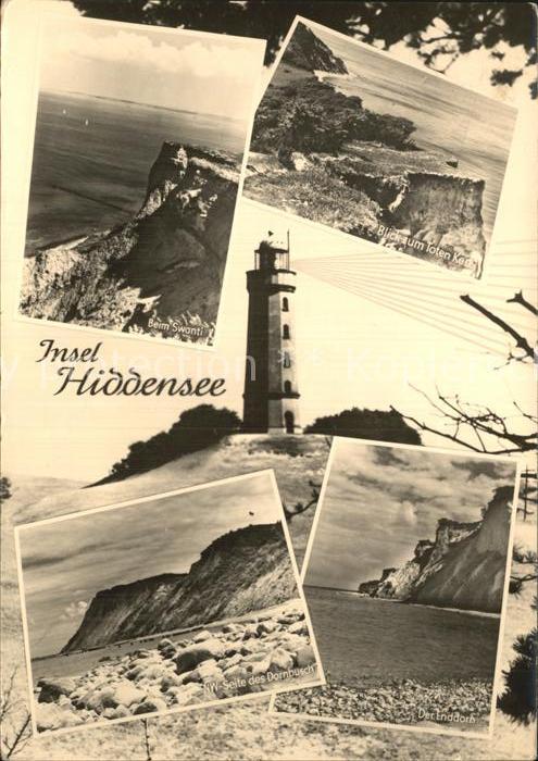 Insel Hiddensee Beim Swanti Blick zum Toten Kerl Enddor