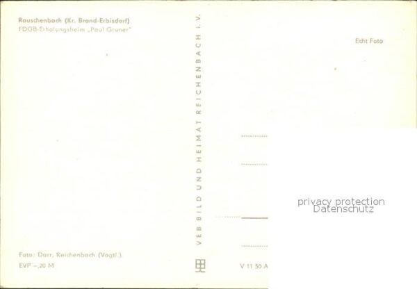 Rauschenbach Neuhausen Erholungsheim Paul Gruner – Bild 2