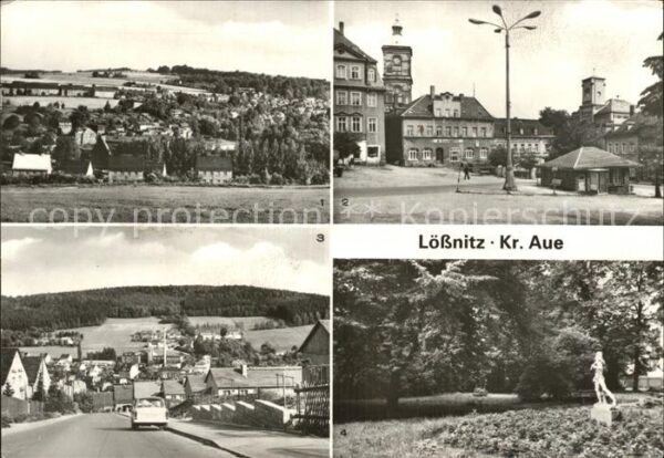 Loessnitz Dresden Karl Marx Platz  Park Deutsch Sowjetisc