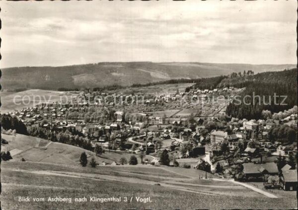 Klingenthal Vogtland Blick vom Aschberg