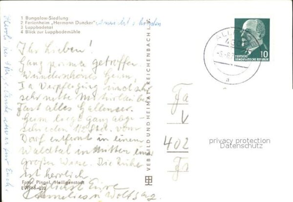 Allrode Bungalow Siedlung Ferienheim Hermann Du – Bild 2