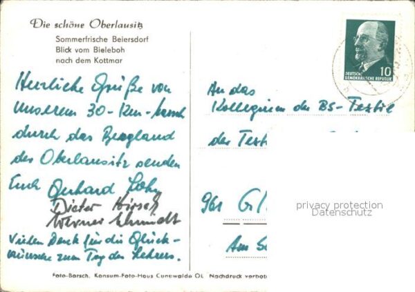 Beiersdorf Loebau Blick von Bieleboh nach dem Kottmar – Bild 2