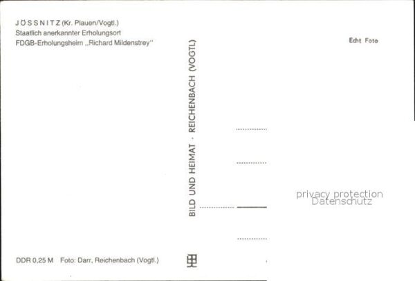 Joessnitz FDGB Erholungsheim Richard Mildenstrey – Bild 2