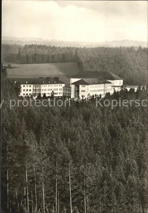 Loehma Leutenberg Sanatorium vom Thüringerwaldblick aus g
