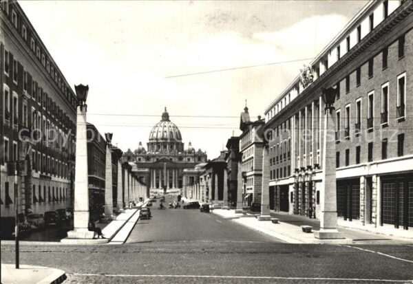 Roma Rom Conciliazione Strasse und Heilige Peter
