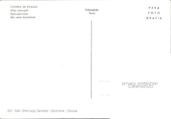 Canosa di Puglia Bischofsstuhl – Bild 2