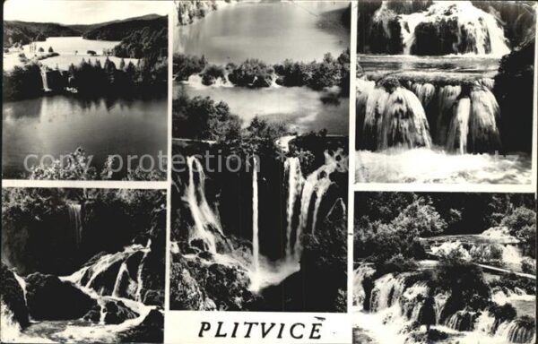 Plitvicka Jezera Wasserfälle