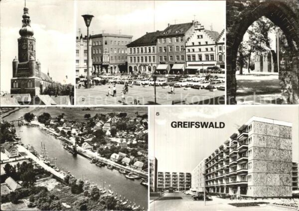 Greifswald Dom Sankt Nikolai Platz der Freundschaf