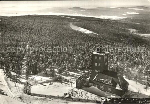 Oberwiesenthal Erzgebirge Wetterwarte