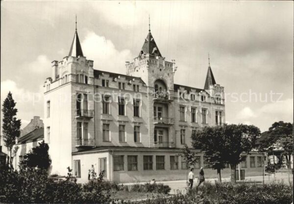 Zinnowitz Ostseebad Erholungsheim Klement Gottwald