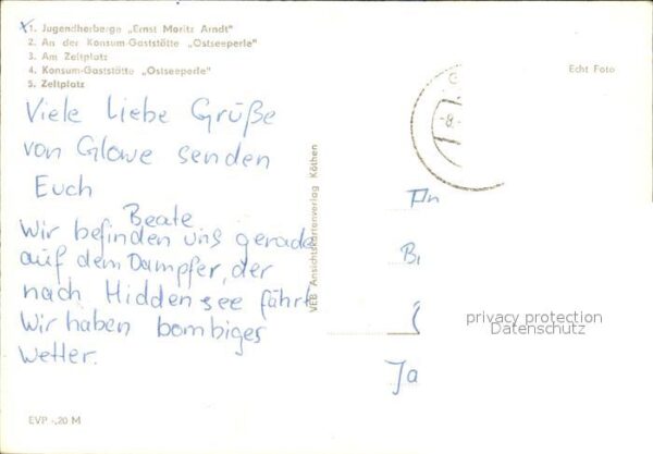 Glowe Ruegen Jugendheim Ernst Moritz Arndt Gaststätt – Bild 2