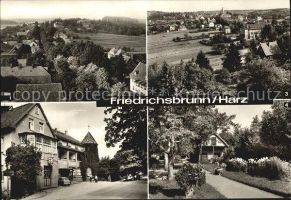 Friedrichsbrunn Harz Sanatorium Ernst Thälmann Hotel Brocken