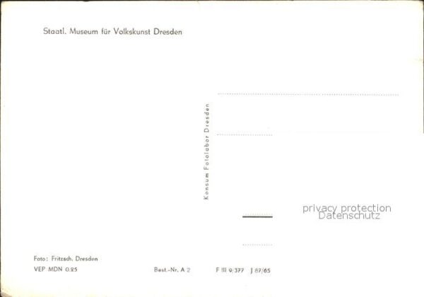 Dresden Staatliches Museum für Volkskunst – Bild 2