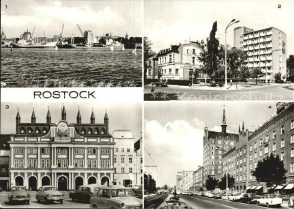 Rostock Hafen Rathaus HOG Bahnhofshotel