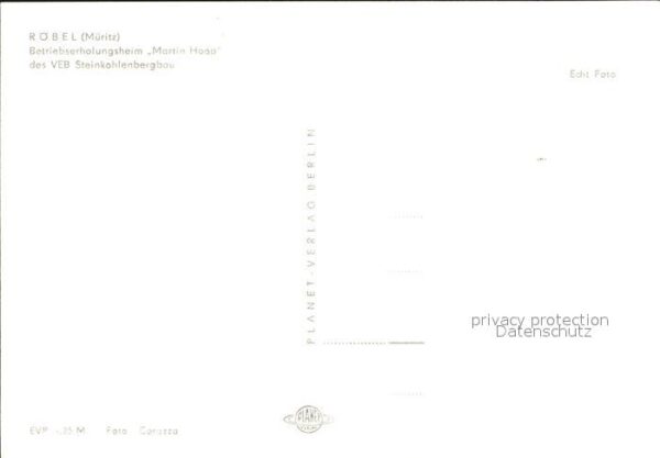 Roebel Mueritz Betriebserholungsheim Martin Hoop – Bild 2