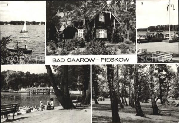 Bad Saarow-Pieskow Scharmützelsee Schiffsanlegestelle Schw