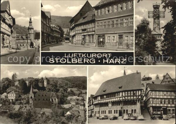Stolberg Harz Markt Rathaus Josephshöhe