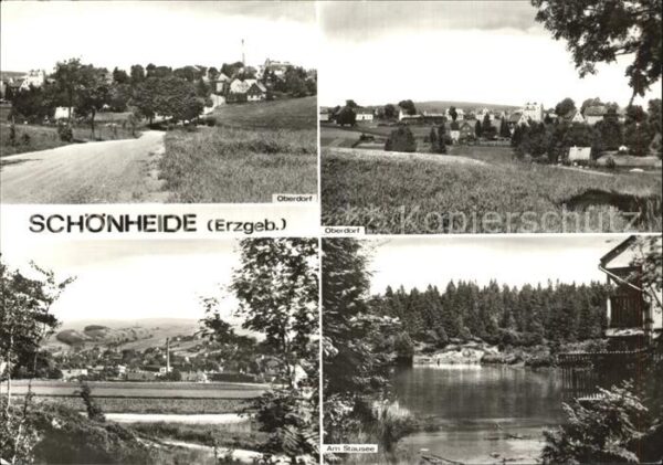 Schoenheide Erzgebirge Oberdorf Stausee
