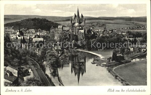 Limburg Lahn Panorama Dom