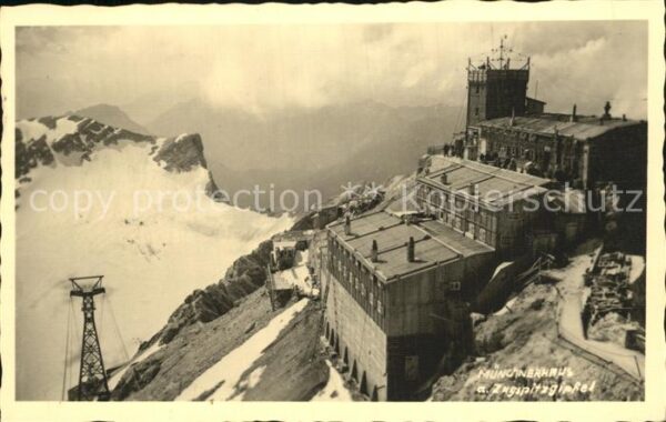Zugspitze Münchnerhaus Zugspitzgipfel