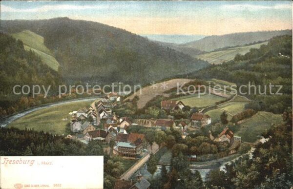 Treseburg Harz Panorama
