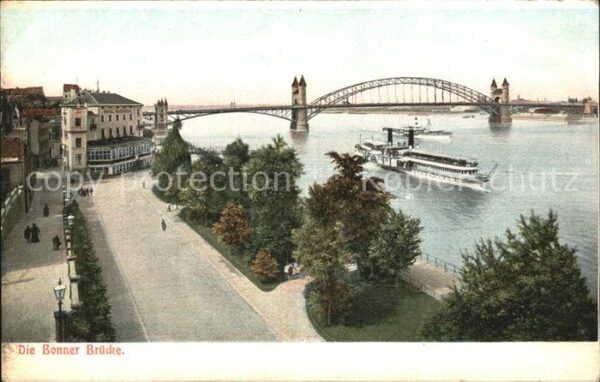Bonn Rhein Bonner Brücke