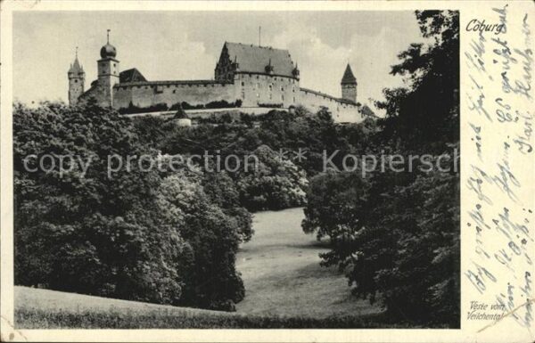 Coburg Veste vom Veilchental
