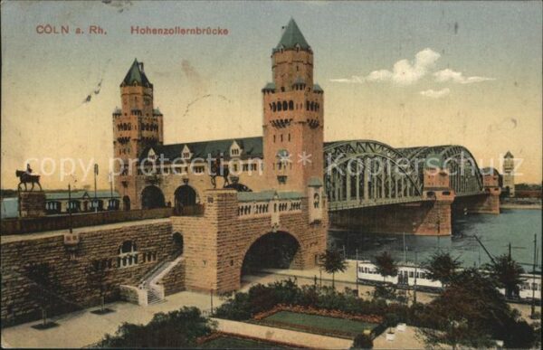 Coeln Rhein Hohenzollernbrücke