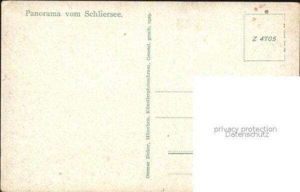 Schliersee und Umgebung Panoramakarte – Bild 2