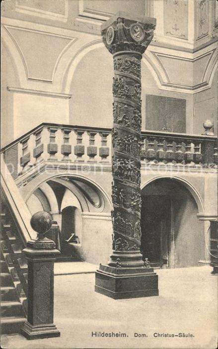 Hildesheim Dom Christus Säule