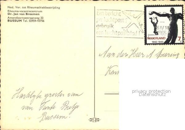 Bussum Rheuma Vacantiecentrum Dr Jan van Breem – Bild 2