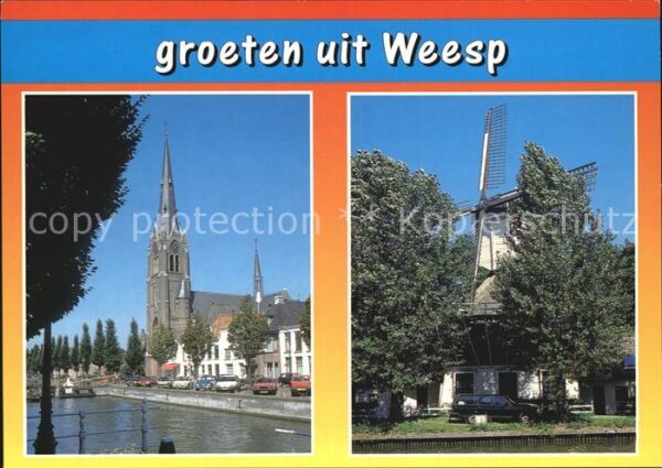 Weesp Kirche Windmühle