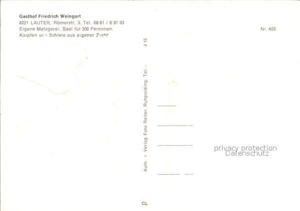 Lauter Oberbayern Gasthof Friedrich Weingart – Bild 2