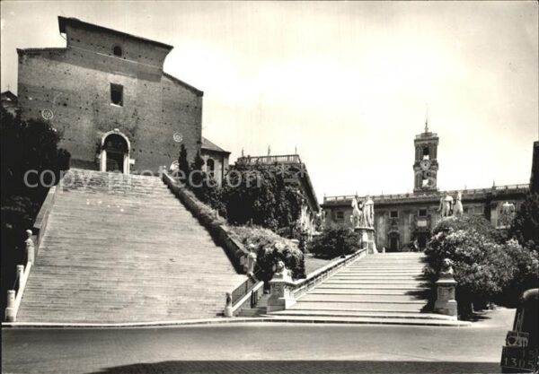 Roma Rom Campidoglio e Chiesa dell Aracoeli