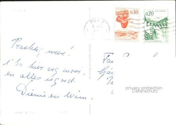 Pola Pula Croatia Teilansicht – Bild 2