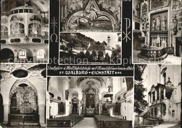Eichstaett Oberbayern Stadtpfarrkirche St Walburg Nonnen Chor