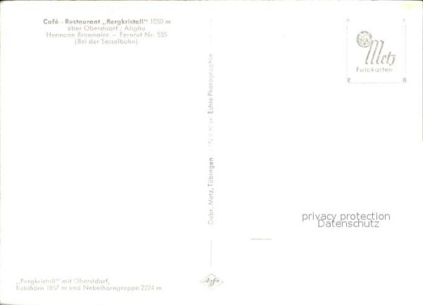 Oberstdorf Panorama Cafe Restaurant Bergkristall – Bild 2
