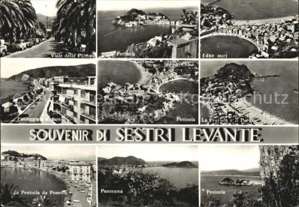 Sestri Levante Viale delle Palme Penisola I due mari P