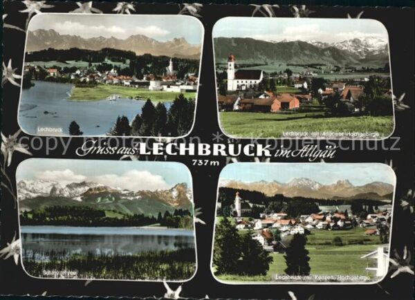 Lechbruck See Total Allgäuer Alpen Schmuttersee Kenze