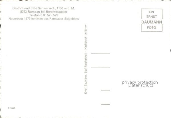Ramsau Berchtesgaden Gasthof Cafe Schwarzeneck Gastraum Terr – Bild 2