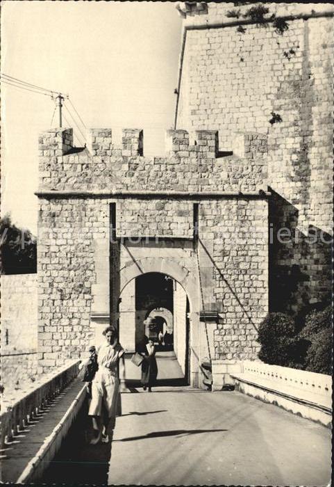 Dubrovnik Ragusa Stadteingang von Ploce