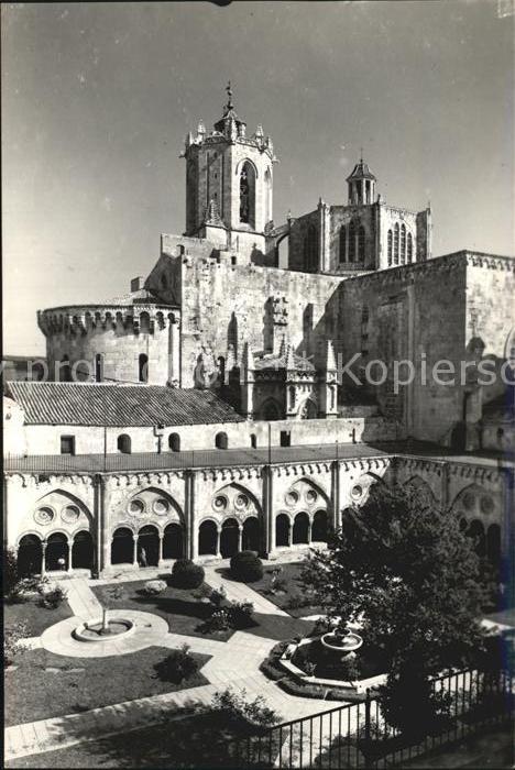 Tarragona Catedral Vista desde el Claustro