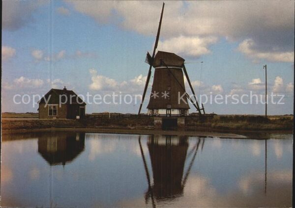 Texel Poldermolen Het Noorden