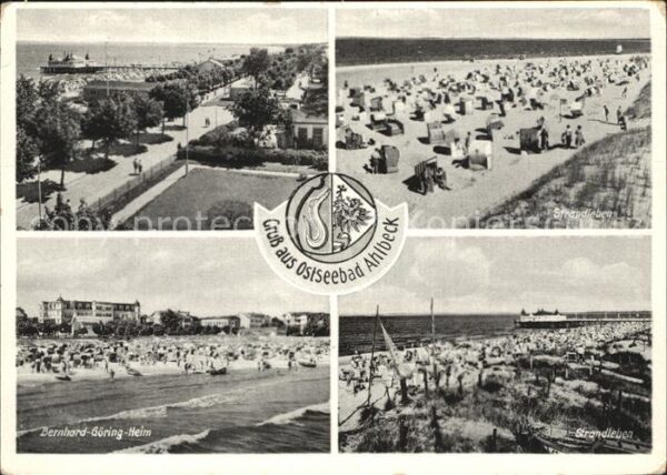 Ahlbeck Ostseebad Promenade Strand Bernhard Göring Heim