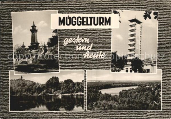 Berlin Müggelturm früher und heute