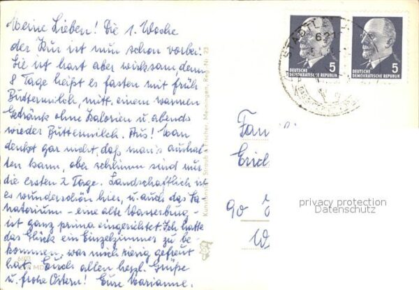 Stadtlengsfeld Panorama Diät Sanatorium Teilansichten – Bild 2