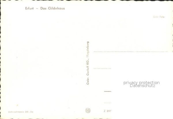 Erfurt Das Gildehaus – Bild 2