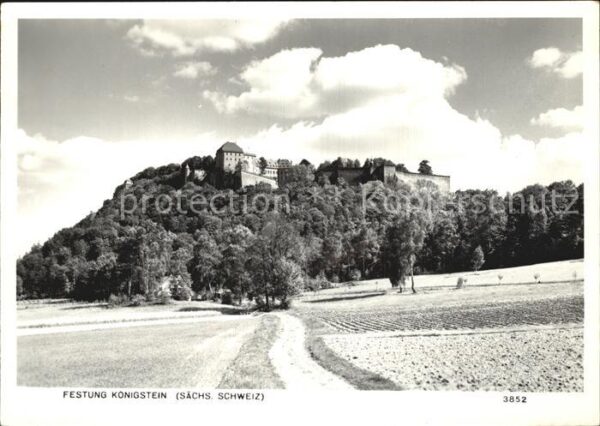 Koenigstein Saechsische Schweiz Festung Königstein