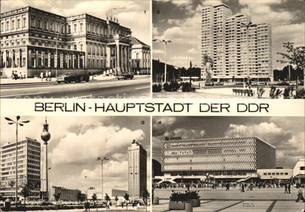 Berlin Palais Unter den Linden Leninplatz Alex