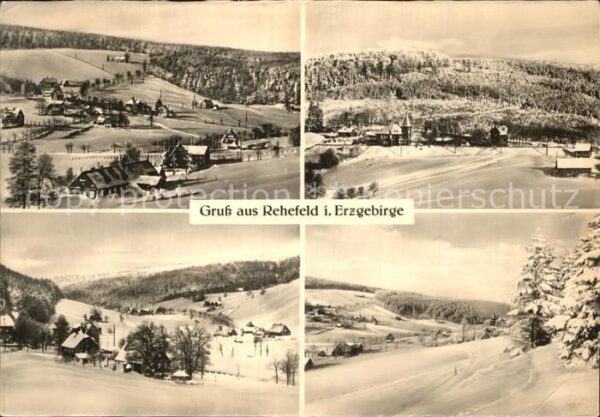 Rehefeld-Zaunhaus Teilansichten Panorama